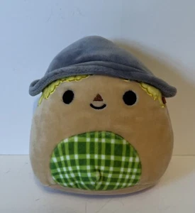Kellytoy Squishmallows 5” Holiday “Hank The Scarecrow” Plush RARE- Fall Autumn - Picture 1 of 5
