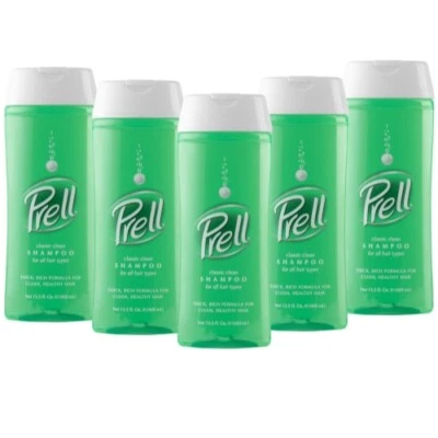 5 Pack Prell Shampoo Classic Green 13.5Oz Each - Image 1 of 4