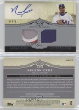 2011 Topps Marquee Acclaimed Impressions Dual /70 Nelson Cruz #AID-23 Auto