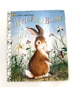 Home For A Bunny A Little Golden Book Margaret Wise Brown HC 1985 - Picture 1 of 9