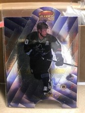 Pavel Bure/Bill Muckalt f14 Bowmans Best Fusion 1999/00 Die Cut Holo
