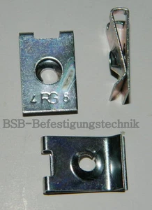 50 Stk. Blechmutter 3,9mm Stahl verzinkt , Klemmmutter  - Bild 1 von 1