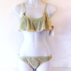 RAISINS TWO PIECE BIKINI SWIMWEAR NEW SIZE S/M - Picture 1 of 5