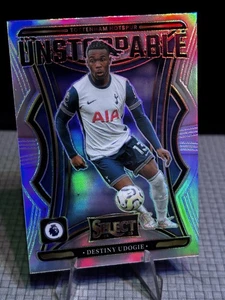 Destiny Udogie 2024-25 Panini Select EPL Unstoppable #2 - Bild 1 von 2