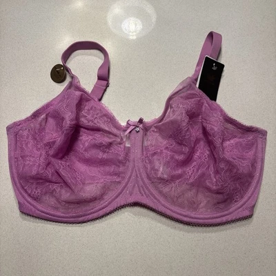 NWT Wacoal 38H Chantilly Lace Retro Chic 855186 Bra 124487 - Image 1 of 4