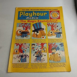 Playhour and Robin- The Magic Roundabout - 30th January 1971 - paperback - Picture 1 of 9