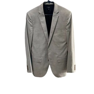 NWT JCrew Mens Ludlow Suit Jacket Fine Stripe Cotton 36R - Picture 1 of 17