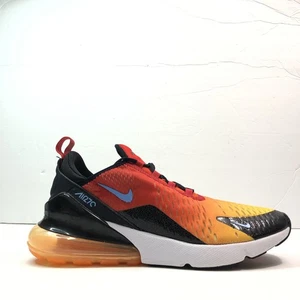 Nike Air 270 SunSet Size 9 University Red Gold RunnerUsed Excellent Condition  - Picture 1 of 7