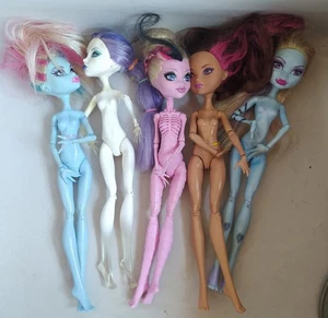 Monster High - Lote 5 Muñecas Originales - Sin Ropa ni Accesorios - Imagen 1 de 6
