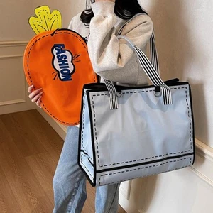 Large Capacity Sport Racket Storage Bag Cartoon Carrot Bag Girls - Picture 1 of 12