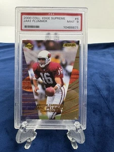 Jake Plummer 2000 Edge Supreme PSA 9 - Picture 1 of 8