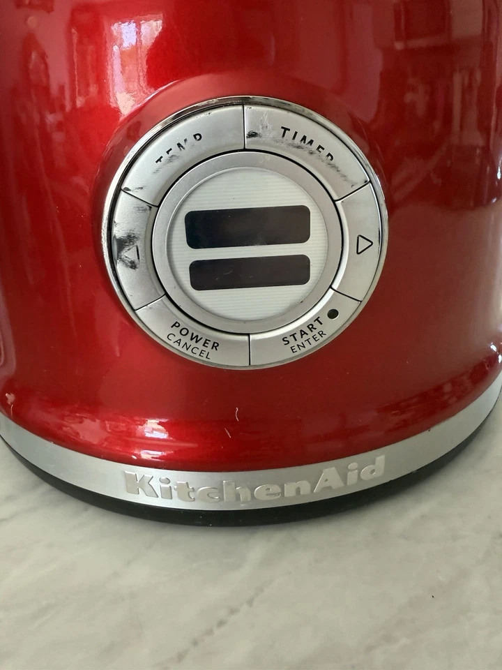 KitchenAid Multi-Cooker 4 QT Candy Apple Red Insta Pot With Steamer Rack -Tested - Image 1 of 4