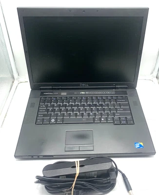Dell Vostro 1520 Core2Duo T6670 @ 2.20GHz 3GB RAM 250GB 15" LCD with AC Adapter - Image 1 of 4