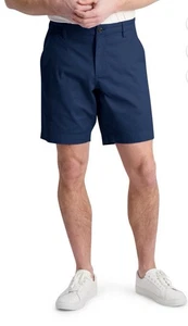 Chaps Flat Front Chino Shorts Navy Blue Men’s Size 42 NWT - Picture 1 of 10