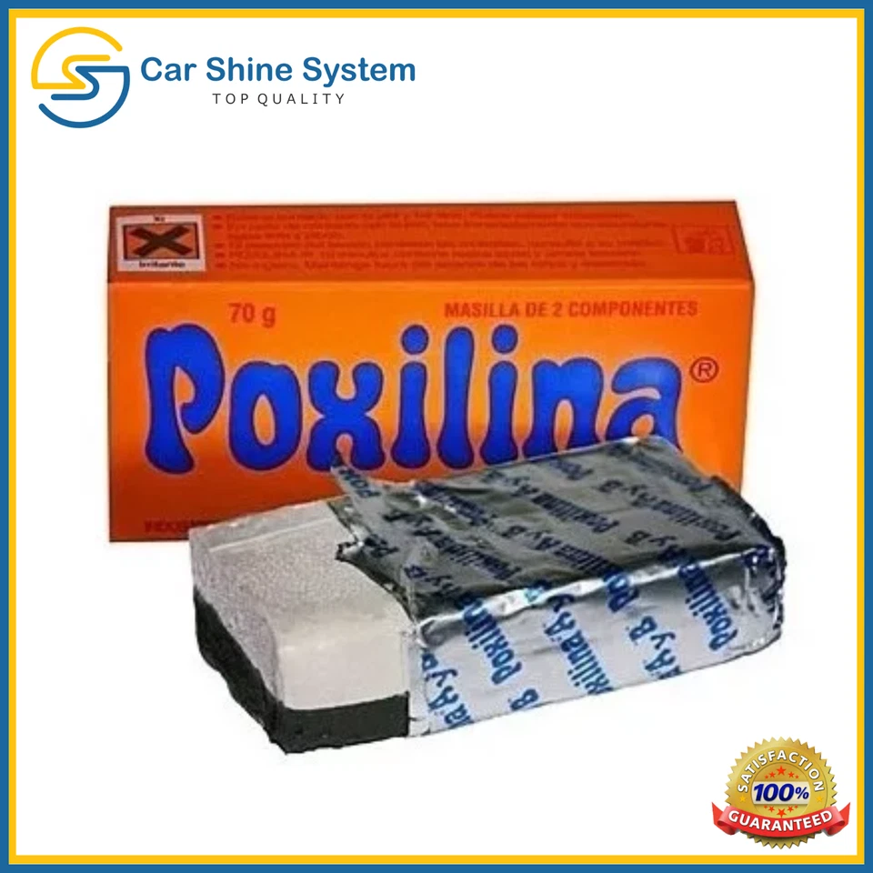 POXILINA BY BRIPOX poxipol PEGAMENTO METAL FUERTE 70g EL MEJOR SELLADOR 10min Fácil - Imagen 1 de 1