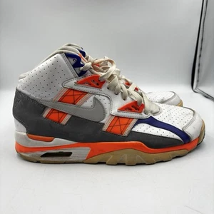 Nike Air Trainer SC Bo Jackson Hombres 9 Blanco Naranja Azul Zapatos 302346-106 - Imagen 1 de 14