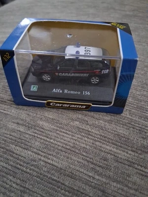 Modellino CARARAMA Alfa Romeo 156 Carabinieri  Scala 1:72 - Immagine 1 di 2