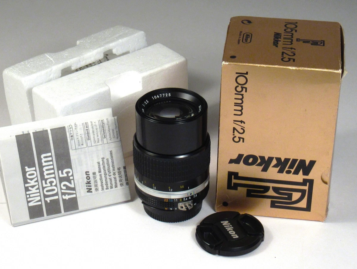 Nikon 105mm f/2.5 Camera Lenses for sale - eBay