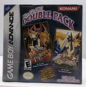 GBA YU GI OH DOUBLE PACK RESHEF BONUS SACRED CARDS BRANDNEU FACTORY SEALED RARE - Bild 1 von 7