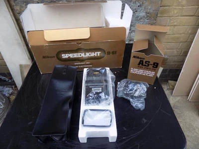 Nikon SB-16 Speedlight flashgun +AS-9 module. EXC++ boxed cond. TESTED - Image 1 of 4