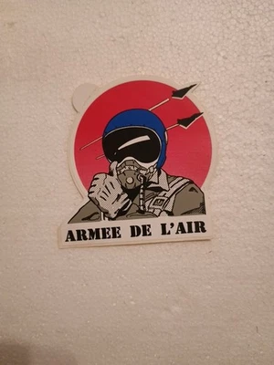 Pegatina vintage Air AForce - Pegatina Army De L'Air 4" Foto 1 de 2