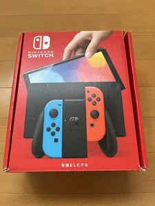 Nintendo Switch OLED azul neón y rojo sin usar disponible - Imagen 1 de 8