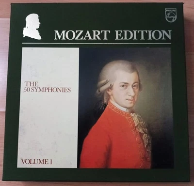 Coffret classique 16 vinyles MOZART - The 50 Symphonies, Vol. 1 - PHILIPS, 1979 - Photo 1/4