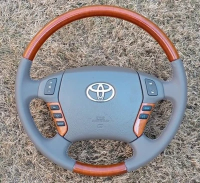 Volante genuino Toyota Crown Majesta UZS186 OEM 2004-2009 Foto 1 de 4
