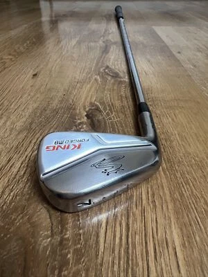 Left Handed Cobra King Forged MB 7 Iron S300 Stiff flex shaft - Image 1 of 4
