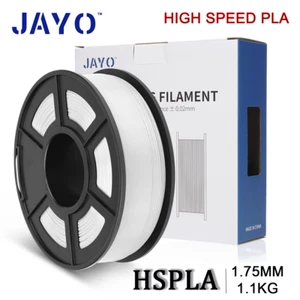 JAYO 3D Printer Filament High Speed PLA White 1.1KG 1.75mm For Fast Printing - Picture 1 of 9
