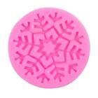 Silicone Mold For Soap Cake Candy Chocolate Making Fondant Mould Snowflake Shape