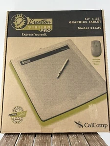 Vtg CALCOMP DrawingBoard Graphics Tablet AutoCad PC tablet #11120 *NO ACCESS* - Picture 1 of 7