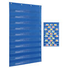 Standard Wall Pocket Chart for Paper Strip File Holder