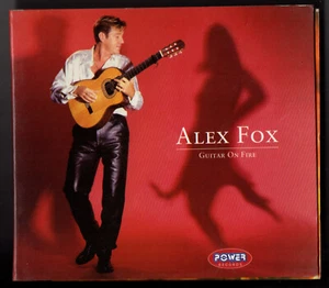ALEX FOX - GUITAR ON FIRE (1999) PROMO SHAPED CDSINGLE MADE IN TURKEY - Imagen 1 de 3