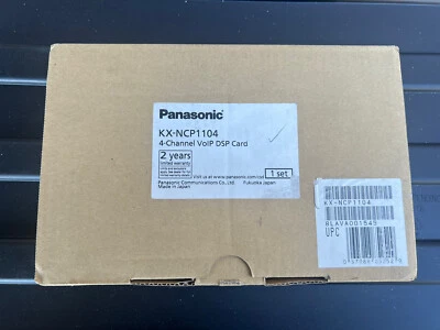 Panasonic KX-NCP1104 4-Channel VOIP DSP Daughter Card *New in original box* - Image 1 of 4