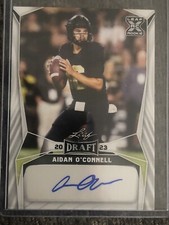 2023 LEAF Draft Aiden Aidan O'Connell XRC  Rookie 🔥 Auto RC RAIDERS