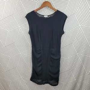 Silence Noise size 8 Layered Mini Cocktail Dress sheath Gauze mesh Floral LBD - Picture 1 of 9