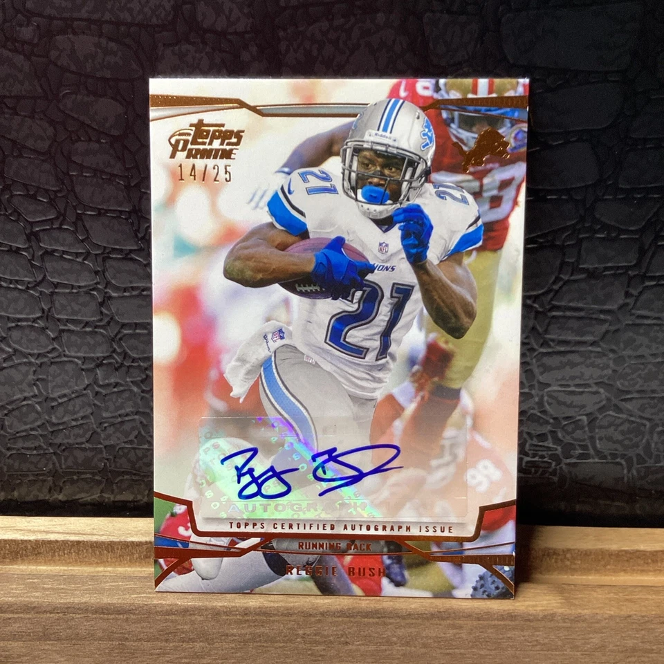 2013 Topps Prime - Copper Autographs #31 REGGIE BUSH  /25 (AU) - Image 1 of 3