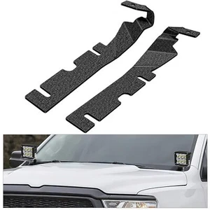 Nilight Ditch Light Brackets Hood Hinges Mount Brackets for Auxiliary Offroad - Bild 1 von 7