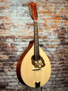 Solid Wood Mandola with Inlay Decoration - Picture 1 of 6
