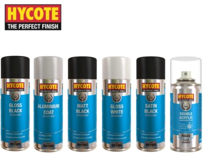 HYCOTE Vernice Spray Acrilica Automotive - ASCIUGATURA RAPIDA - 400 ml - Scegli il colore - Immagine 1 di 4