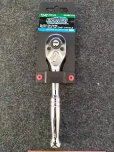 Power Torque Chrom 1/4" Schnellspanner Ratsche 5,5" - Bild 1 von 4