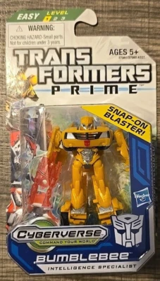 Bumblebee Intelligence Special - Transformers Prime Cyberverse Legion Class New - Image 1 of 2
