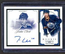 2010-11 Zenith National Treasures Autographs #215  Jordan Eberle 88/99    *12015