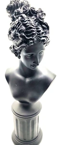 Griechische römische Göttin Statuette Büste. Helen Of Troy. - Bild 1 von 12