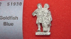 Games Workshop Citadel F4 Medieval Men at Arms Casualty Duo Wounded Feudals 1985 - Picture 1 of 2