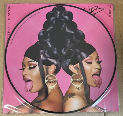 Cardi B And Megan Thee Stallion WAP 12” Picture Disc vinyl Single - Image 1 of 2