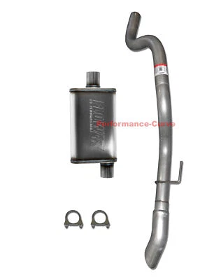 99-04 Jeep Grand Cherokee Exhaust w/ Flowmaster FlowFX Muffler - Image 1 of 3