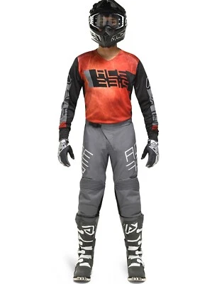 Completo Camiseta Pantalones Enduro Cross Acerbis Outrun Mxtrack Gris Rojo 34 XL - Imagen 1 de 4