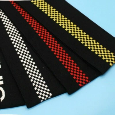 Check Stretch Cuff Rib Fabric Trim Edge Knit Leg Arms Jersey Sewing Cloth Crafts - Image 1 of 4